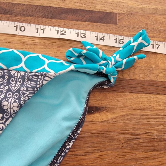 Gossip Mandala Print Bikini Bottom w Side Tie - Picture 5 of 7